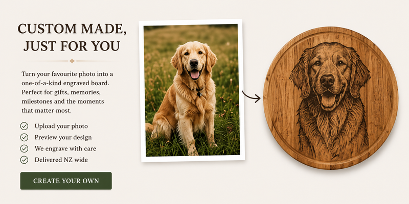 Custom Engraved Photo Board