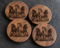 Wild Horses Coasters