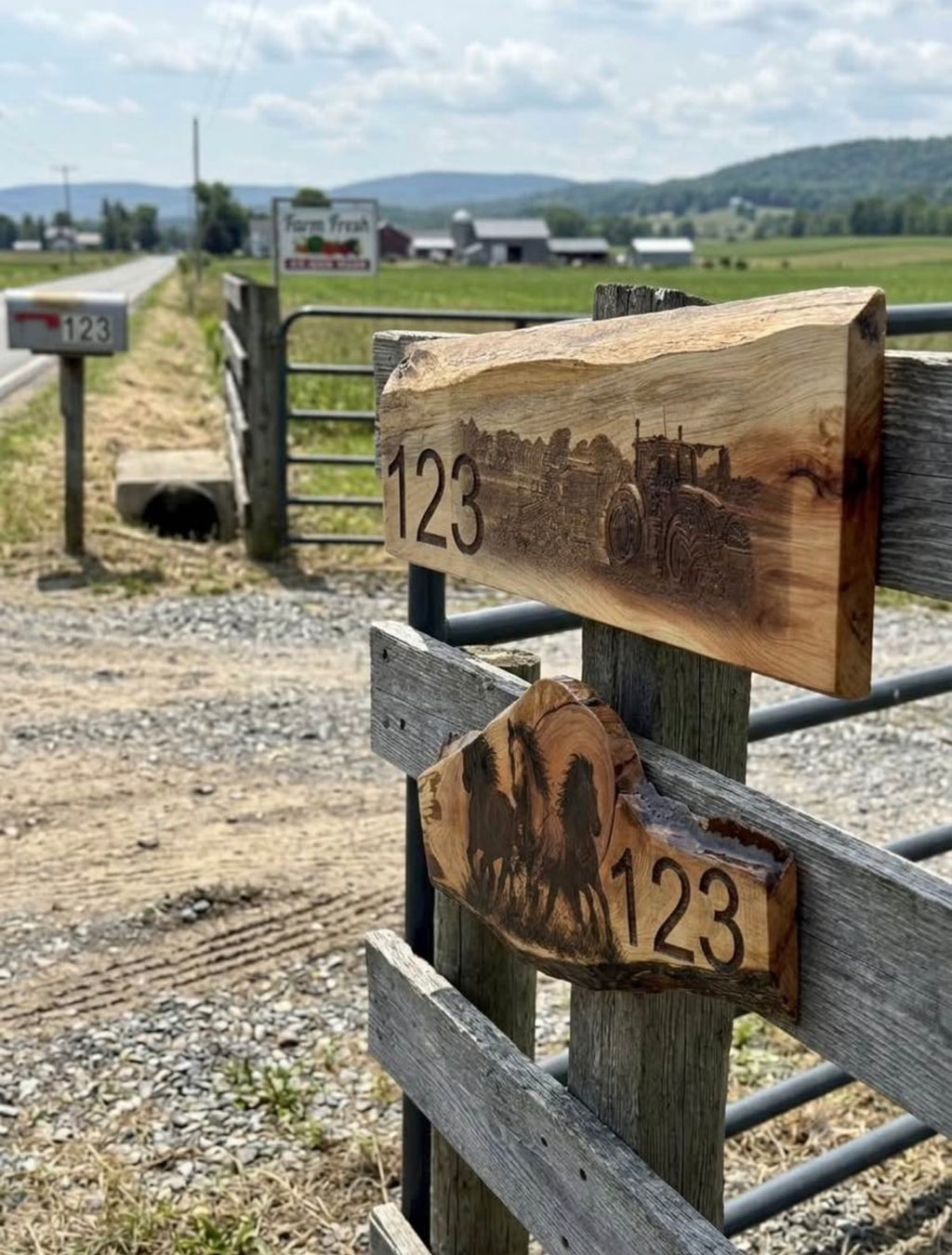 Custom House or Road Signs